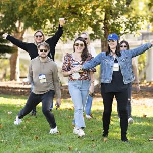 Photo of individuals during an Alumni Weekend