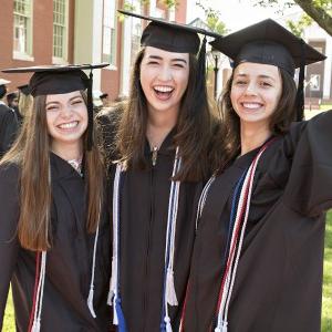 Photo of students on graduation